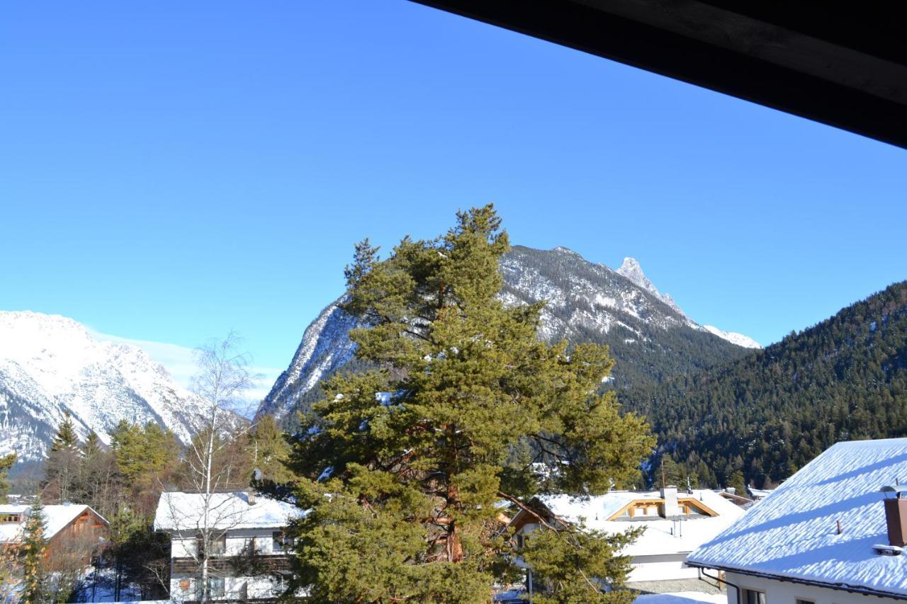 Ferienwohnung Andys Bergjuwel Leutasch Exterior foto