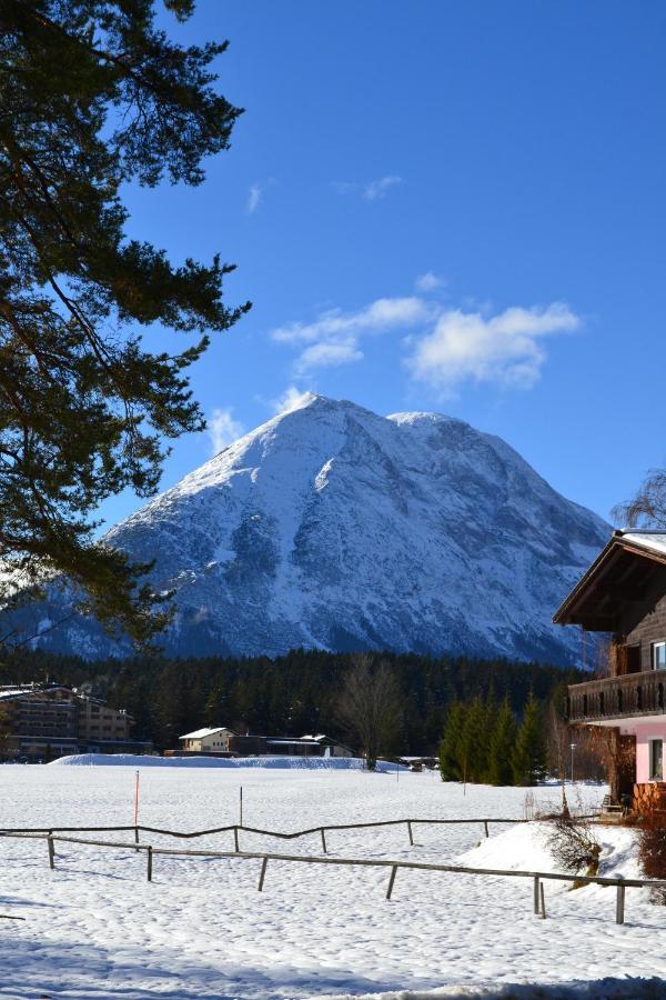 Ferienwohnung Andys Bergjuwel Leutasch Exterior foto